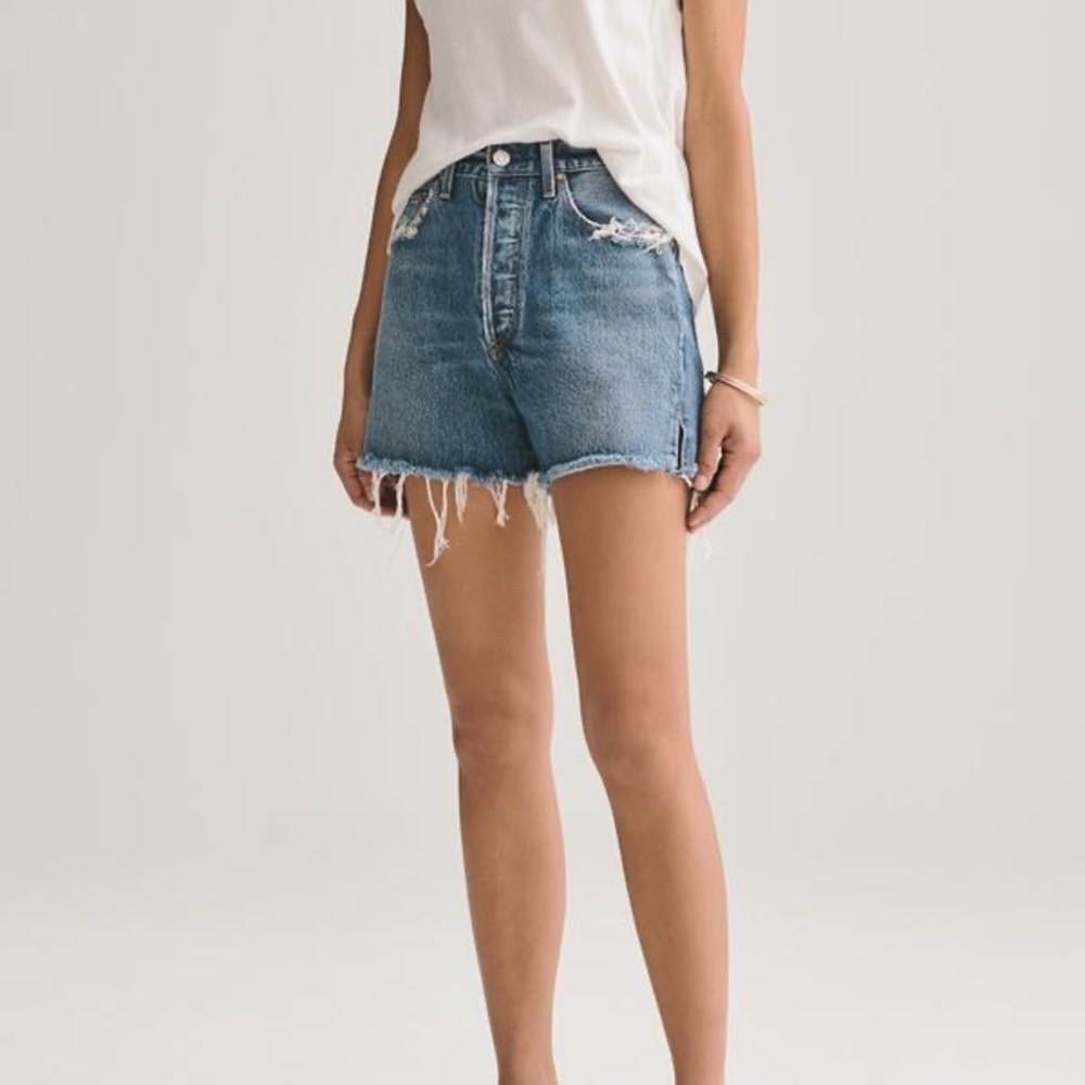 Agolde Dee Shorts in Precision